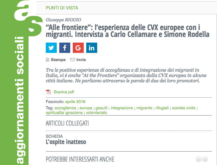 Da Aggiornamenti Sociali