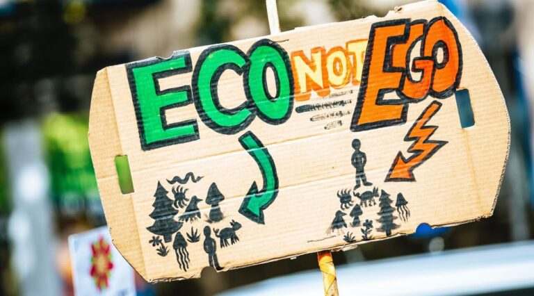 Cartello Eco no Ego