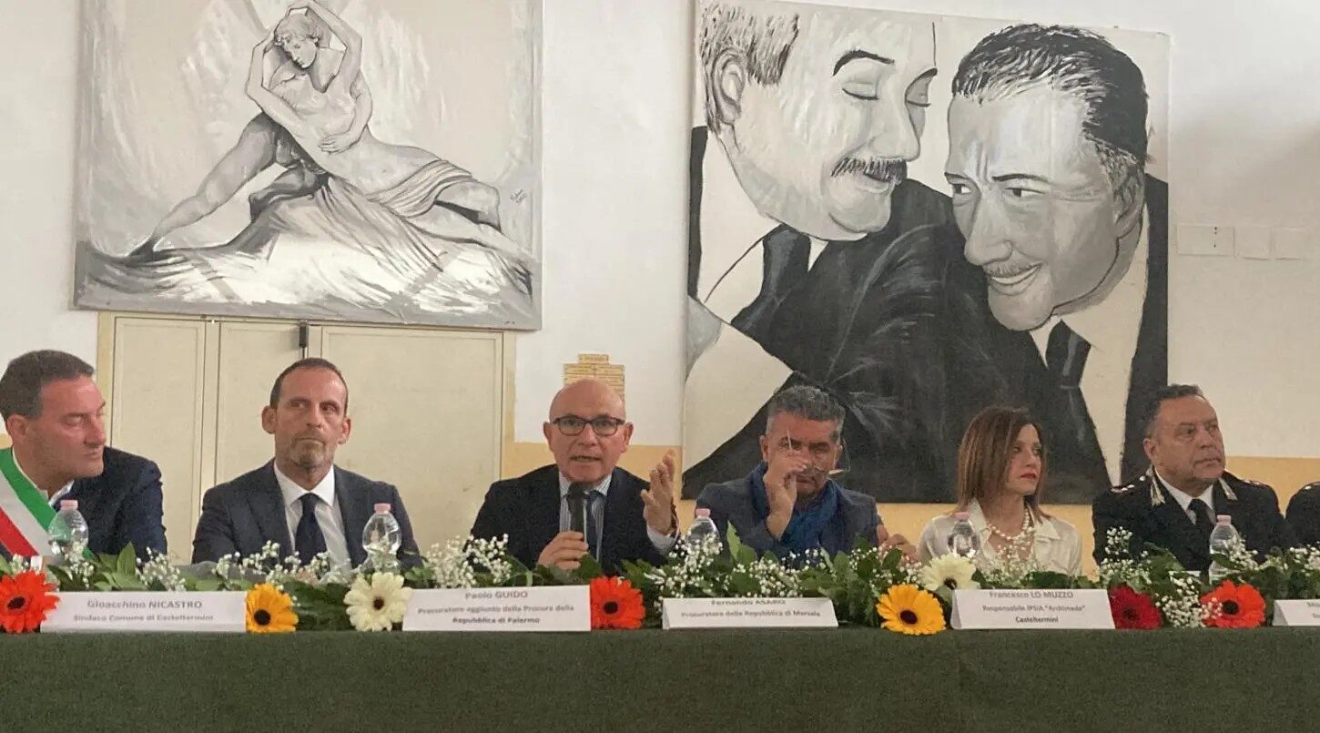 Da sinistra Gioacchino Nicastro Paolo Guido Fernando Asaro Francesco Lo Muzzo