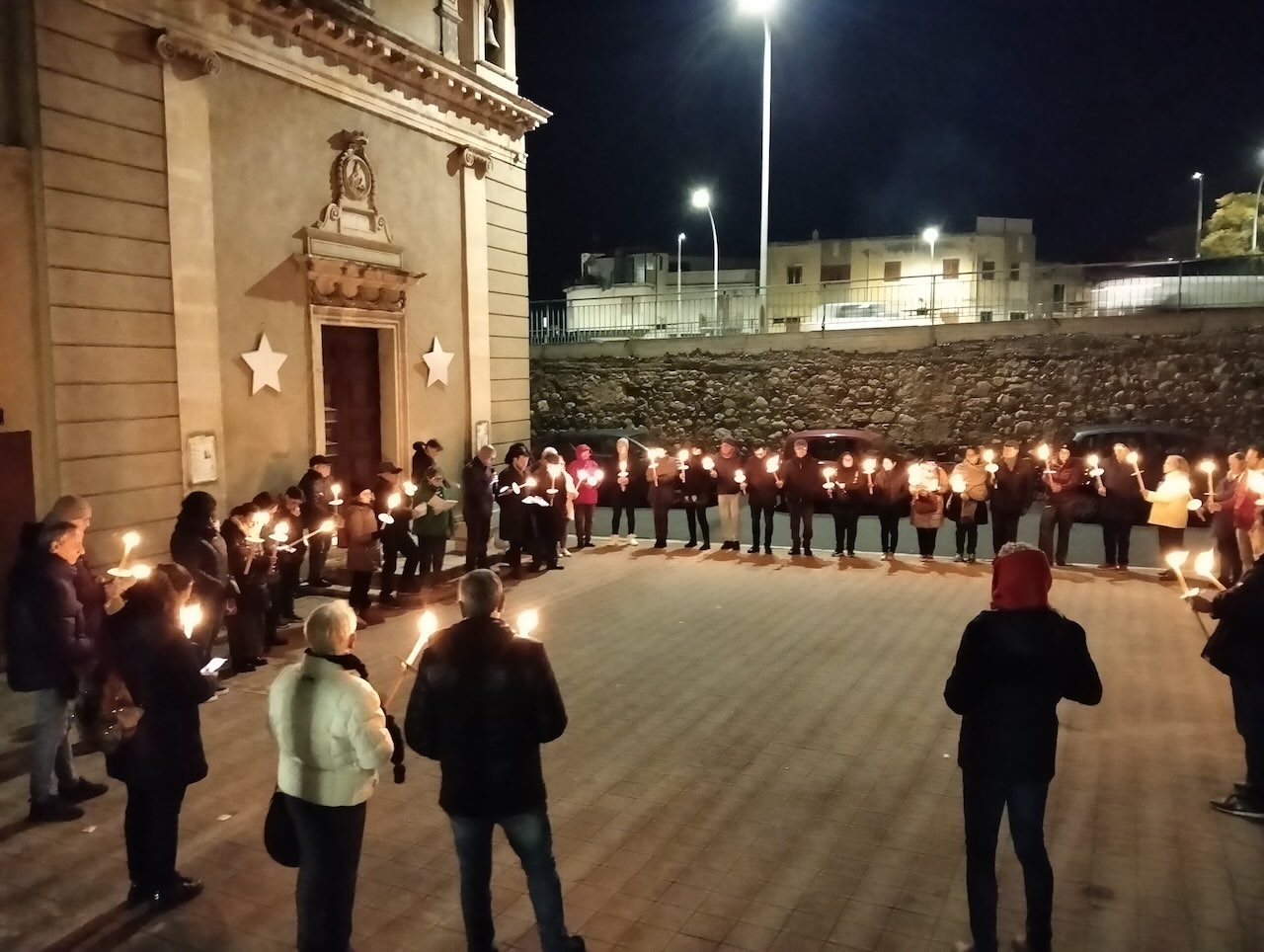 Fiaccolata Reggio Calabria